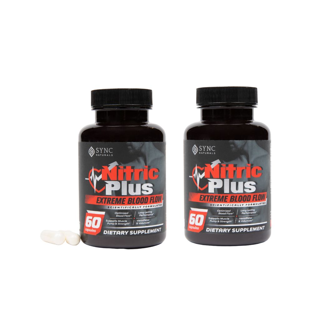 Nitric Plus- 2 PACK - 120 Capsules
