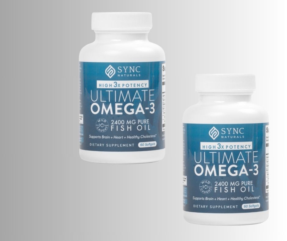 2 Pack - Ultimate Omega-3 Fish oil - 120 Softgels