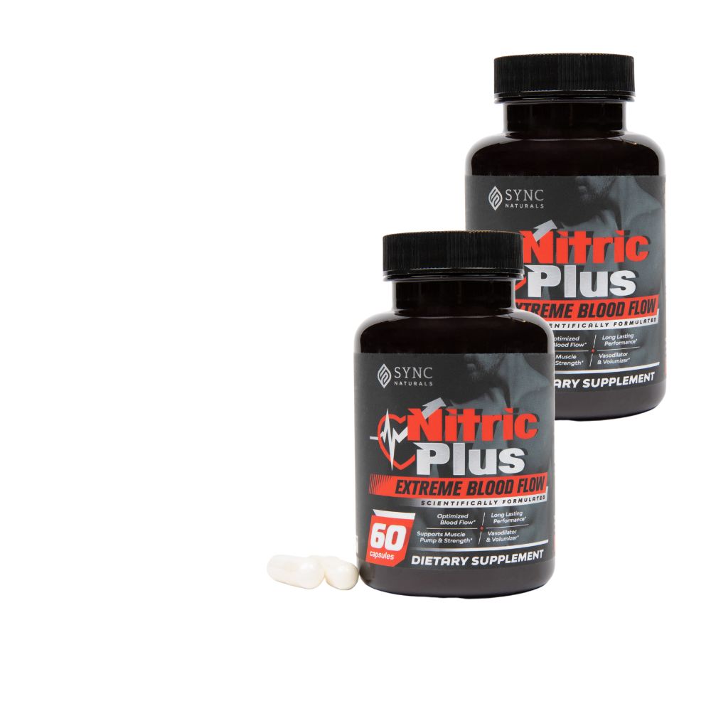 Nitric Plus- 2 PACK - 120 Capsules