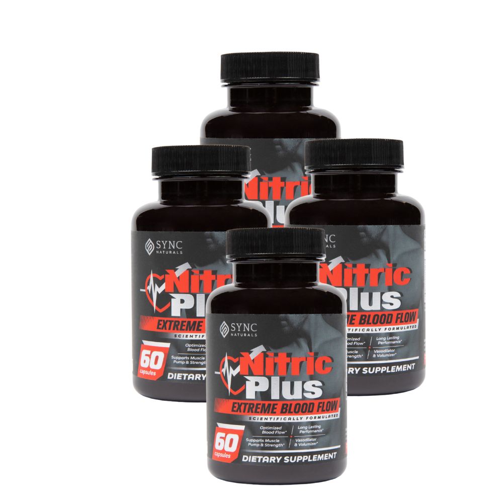 Nitric Plus- 4 PACK- 240 Capsules